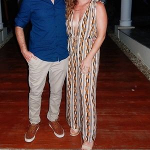 Livystone Sleeveless Deep V Cut Jumpsuit